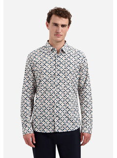 No Excess No Excess Overhemd Allover Printed Light Mauve (31430216 - 346)