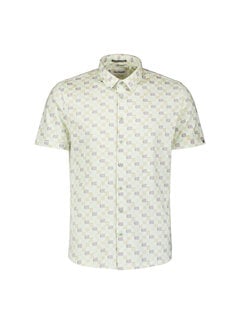 No Excess No Excess Shirt Short Sleeve Jersey Allover Printed Green (31440335 - 050)