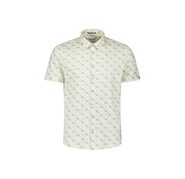 No Excess No Excess Shirt Short Sleeve Jersey Allover Printed Green (31440335 - 050)