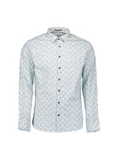 No Excess No Excess Shirt Stretch Allover Printed Blue (31450137 - 030)