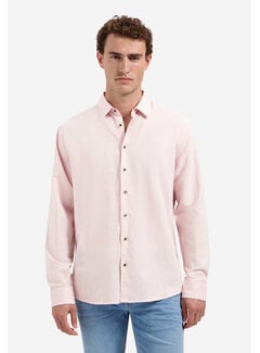 No Excess No Excess Shirt With Linen Soft Pink (31470213SN - 163)