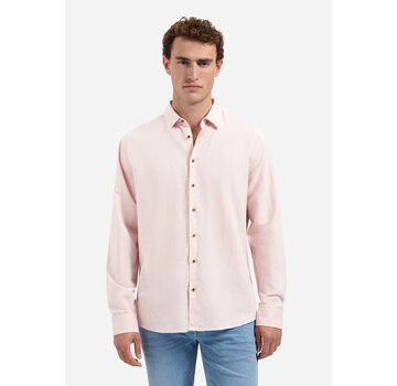 No Excess No Excess Shirt With Linen Soft Pink (31470213SN - 163)