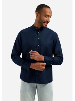 No Excess No Excess Shirt With Linen Granddad Night (31470218SN - 078)