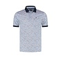 Fellows United Polo Paisley 3 Digital Print Mid Blue (61.3630 - 116)