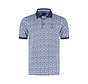 Fellows United Polo Two Tone Fabric With Leaf Print (61.3633 - 110)