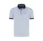 Fellows United Polo Tile All Over Print Mid Blue (61.3624 - 116)