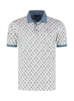 Fellows United Fellows United Polo Turtle Mid Blue (61.3627 - 116)