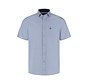Fellows United Korte Mouw Overhemd Birds Mid blue (61.6633 - 116)