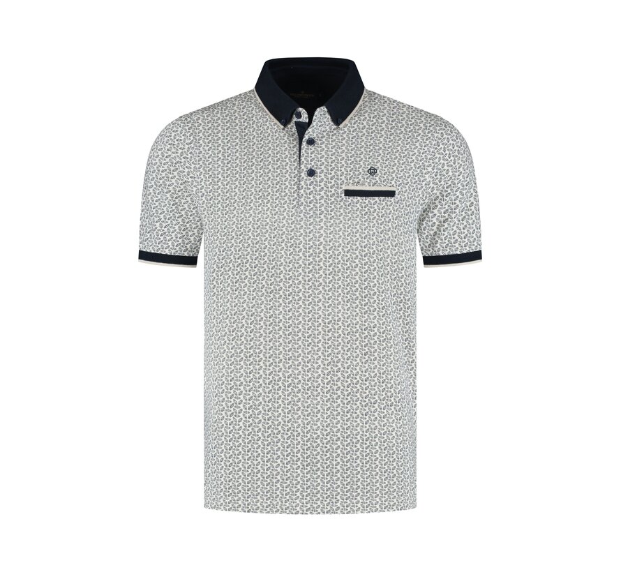 Fellows United Polo Ball Print White (61.3645 - 104)