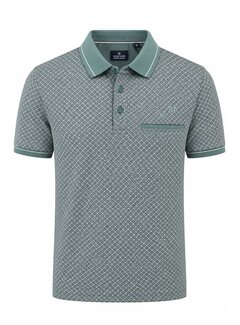 Fellows United Fellows United Polo Diamond Mint Green (61.3604 - 175)