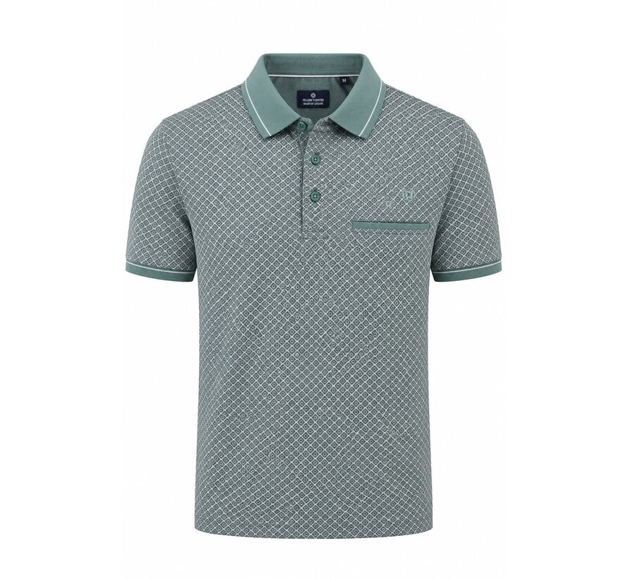 Fellows United Polo Diamond Mint Green (61.3604 - 175)