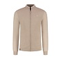 Fellows United Vest Cardigan Structure And Plated Front Beige (61.1106 - 146)