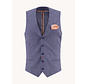 A Fish Named Fred Gilet Linen Navy (33.136 - 604)