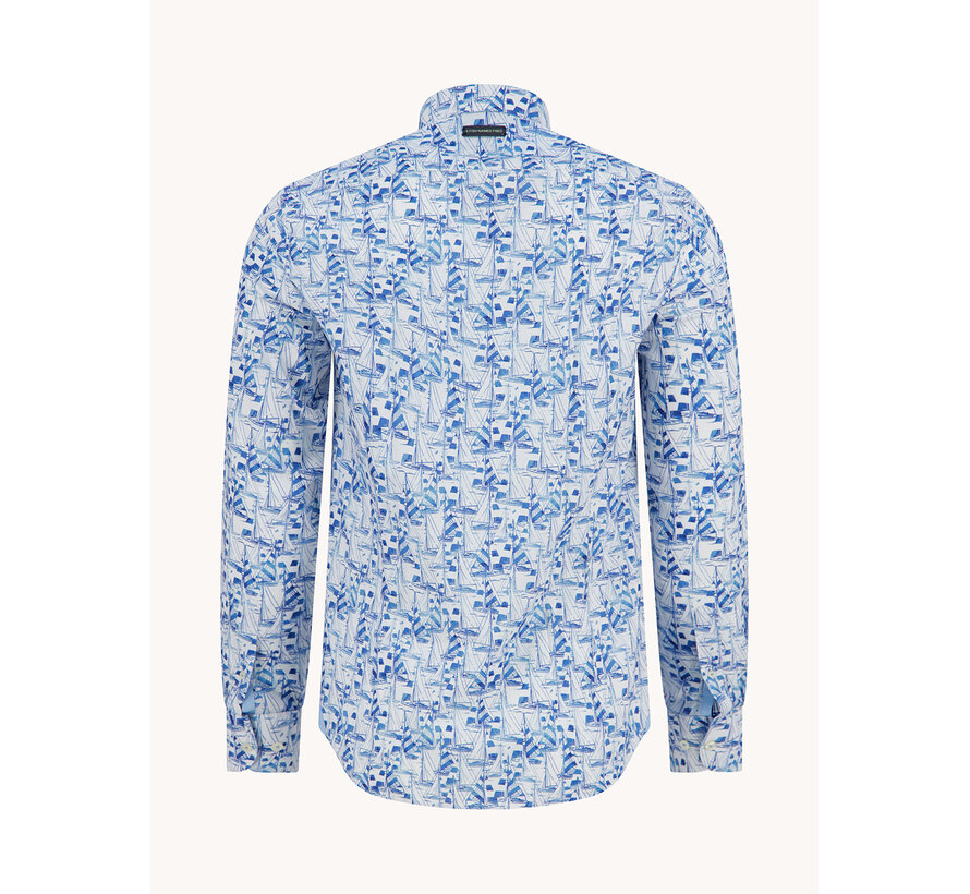 Overhemd Sailing Boats Light Blue (33.004 - 610)