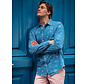 A Fish Named Fred Overhemd Denim Light Blue (33.032 - 610)