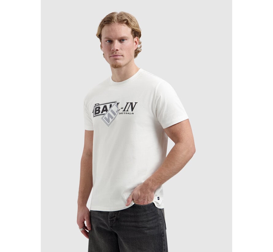 Ballin T-shirt Folded Sticker Logo Off White (26019104 - 45)