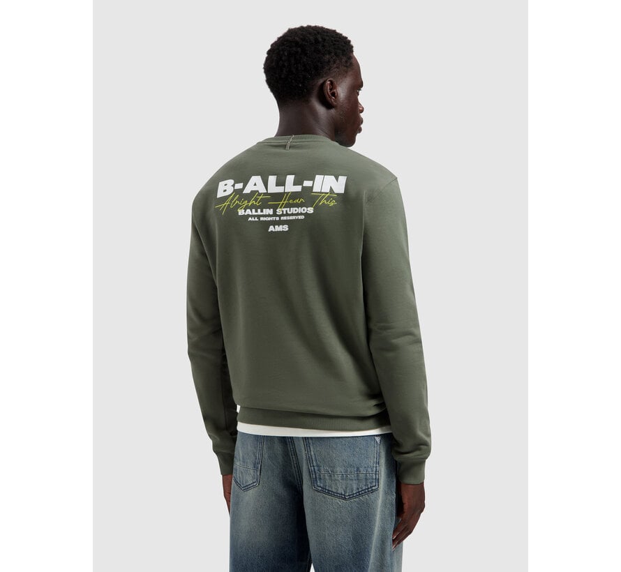 Ballin Sweater Alright Hear This Green (26019301 - 11)