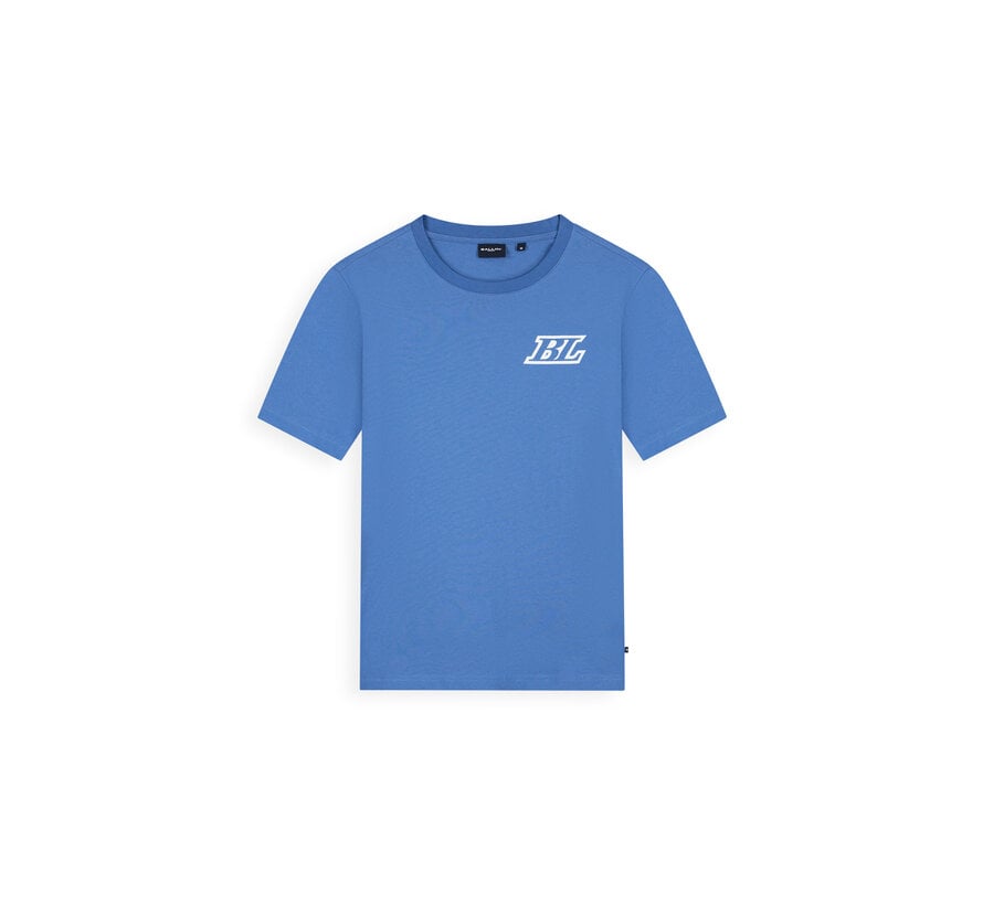 Ballin T-shirt Stacked Logo Faded Cobalt (26019107 - 12)