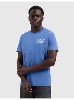 BALLIN' Ballin T-shirt Stacked Logo Faded Cobalt (26019107 - 12)