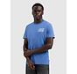 Ballin T-shirt Stacked Logo Faded Cobalt (26019107 - 12)