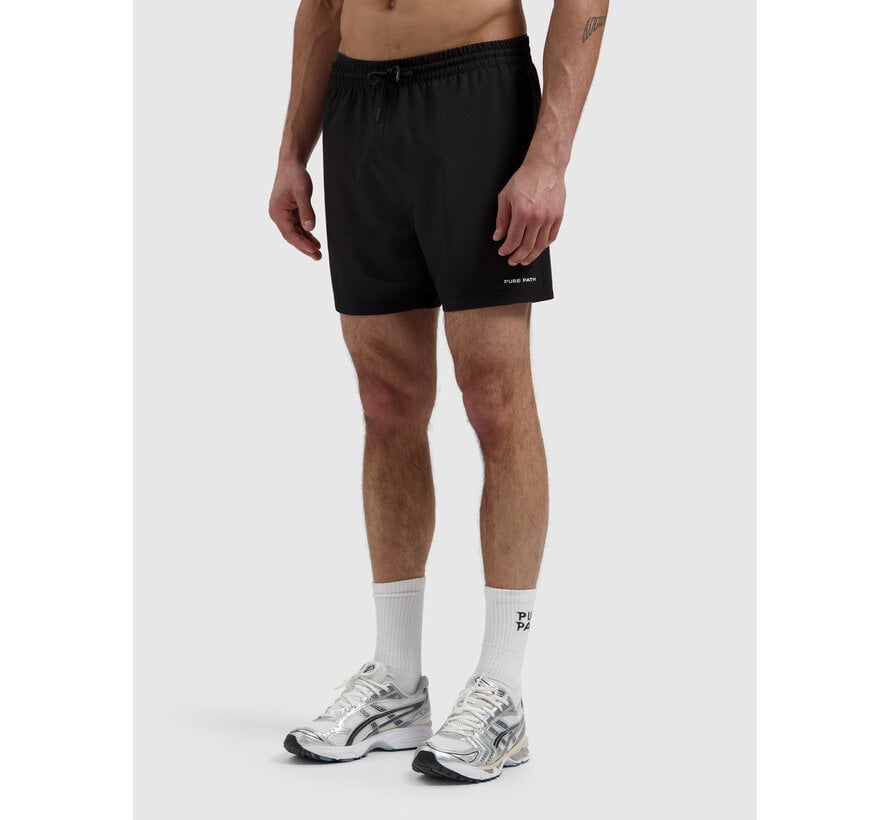 Pure Path Zwemshort Logo Black (26010516 - 02)