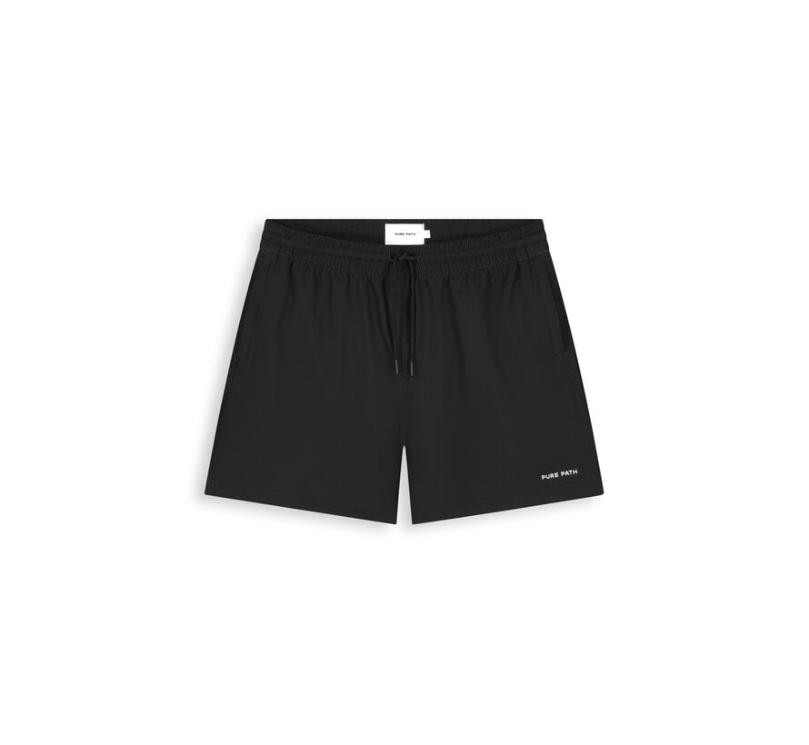 Pure Path Zwemshort Logo Black (26010516 - 02)