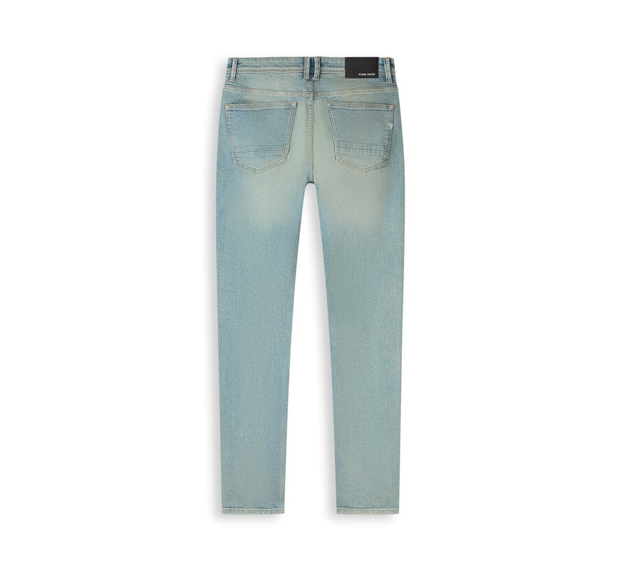 Pure Path Jeans The Ryan Slim Fit Denim Blue Green (W1646)