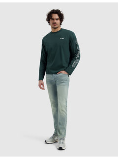 Pure Path Jeans The Ryan Slim Fit Denim Blue Green (W1646)
