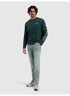 Pure Path Pure Path Jeans The Ryan Slim Fit Denim Blue Green (W1646)