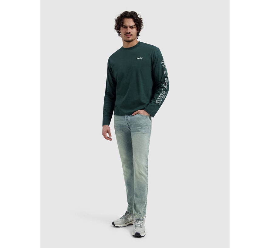 Pure Path Jeans The Ryan Slim Fit Denim Blue Green (W1646)