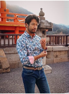 A Fish Named Fred A Fish Named Fred Overhemd Temple Jeans Blue (34.002 - 608)