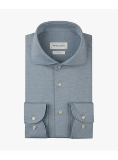 Profuomo Overhemd Knitted Single Jersey Grey (PPXH10022A)