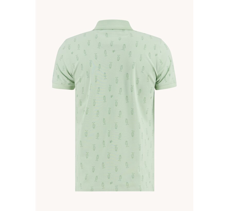 A Fish Named Fred Polo Fish Olive Green (33.306 - 302)