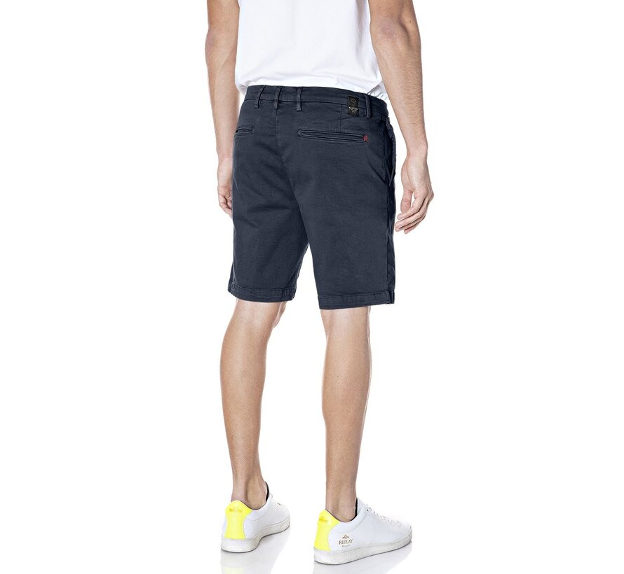 Replay Hyperflex Jeans Short Benni Regular Fit Navy (M9782E 8366197 - 010)