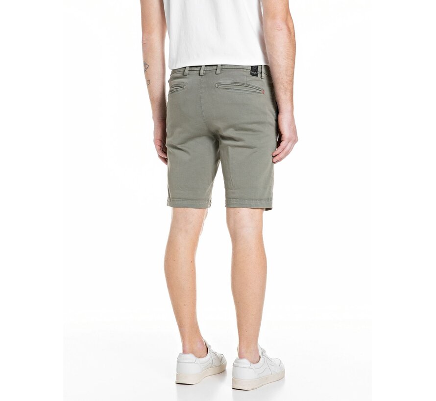 Replay Hyperflex Jeans Short Benni Regular Fit Military (M9782E 8366197 - 530)
