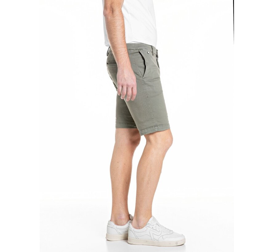 Replay Hyperflex Jeans Short Benni Regular Fit Military (M9782E 8366197 - 530)