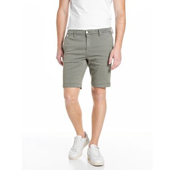 Replay Replay Hyperflex Jeans Short Benni Regular Fit Military (M9782E 8366197 - 530)