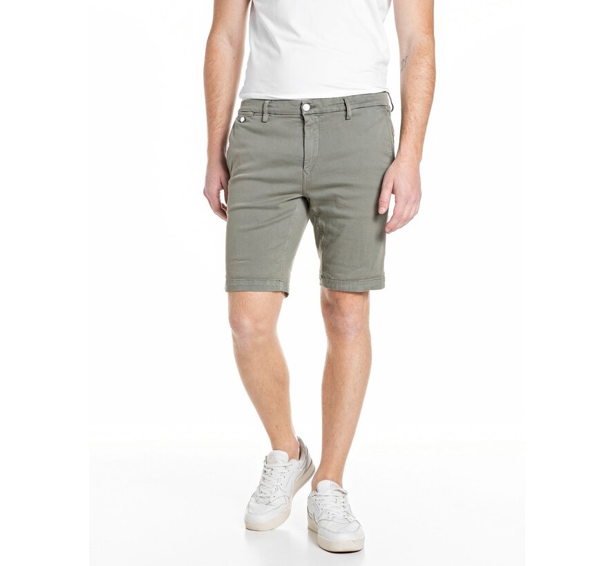 Replay Hyperflex Jeans Short Benni Regular Fit Military (M9782E 8366197 - 530)