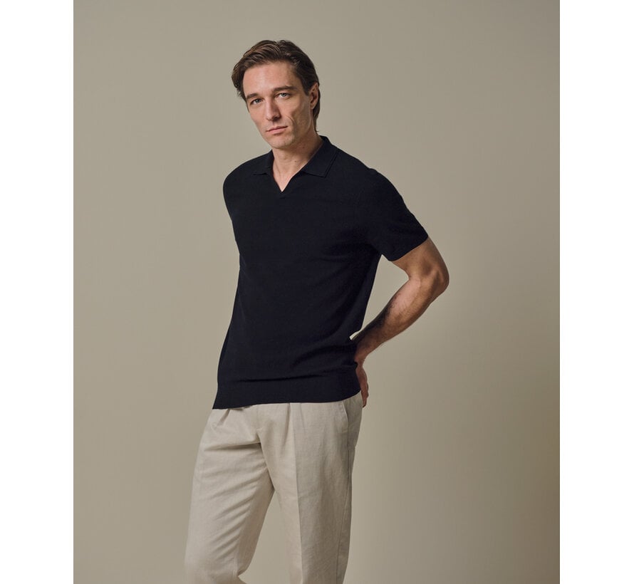 Profuomo Polo Luxury Basic Open Navy (PPXD10009A)