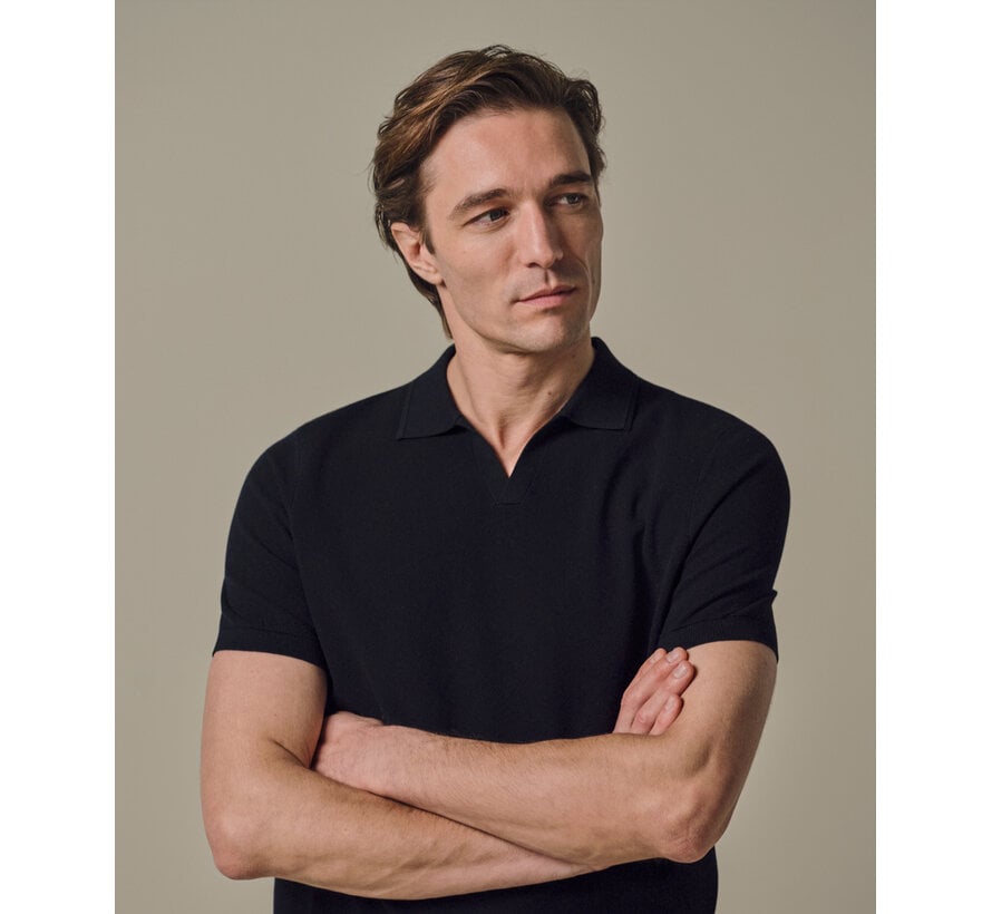 Profuomo Polo Luxury Basic Open Navy (PPXD10009A)