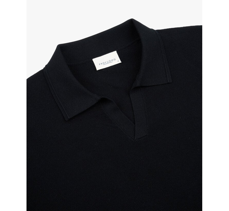 Profuomo Polo Luxury Basic Open Navy (PPXD10009A)