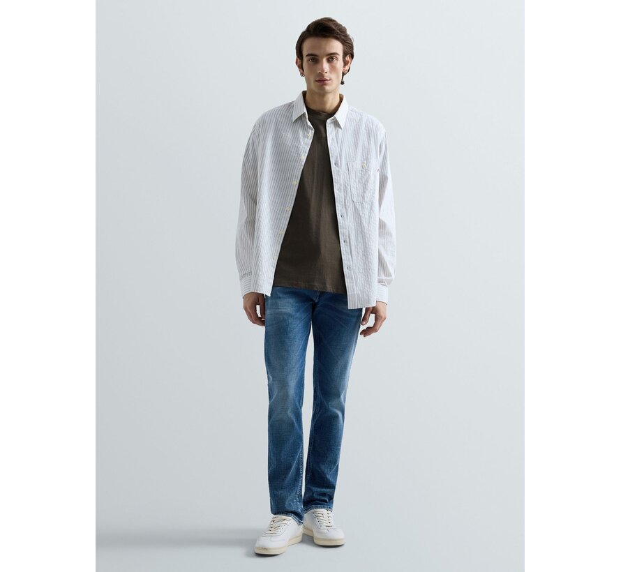 Replay Hyperflex Jeans Grover Straight Fit Medium Blue (MA972Z 661 16A - 009)