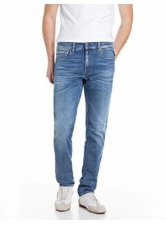 Replay Replay Hyperflex Jeans Grover Straight Fit Medium Blue (MA972Z 661 16A - 009)