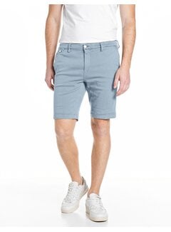 Replay Replay Hyperflex Jeans Short Benni Regular Fit Pewter Blue  (M9782E 8366197 - 211)