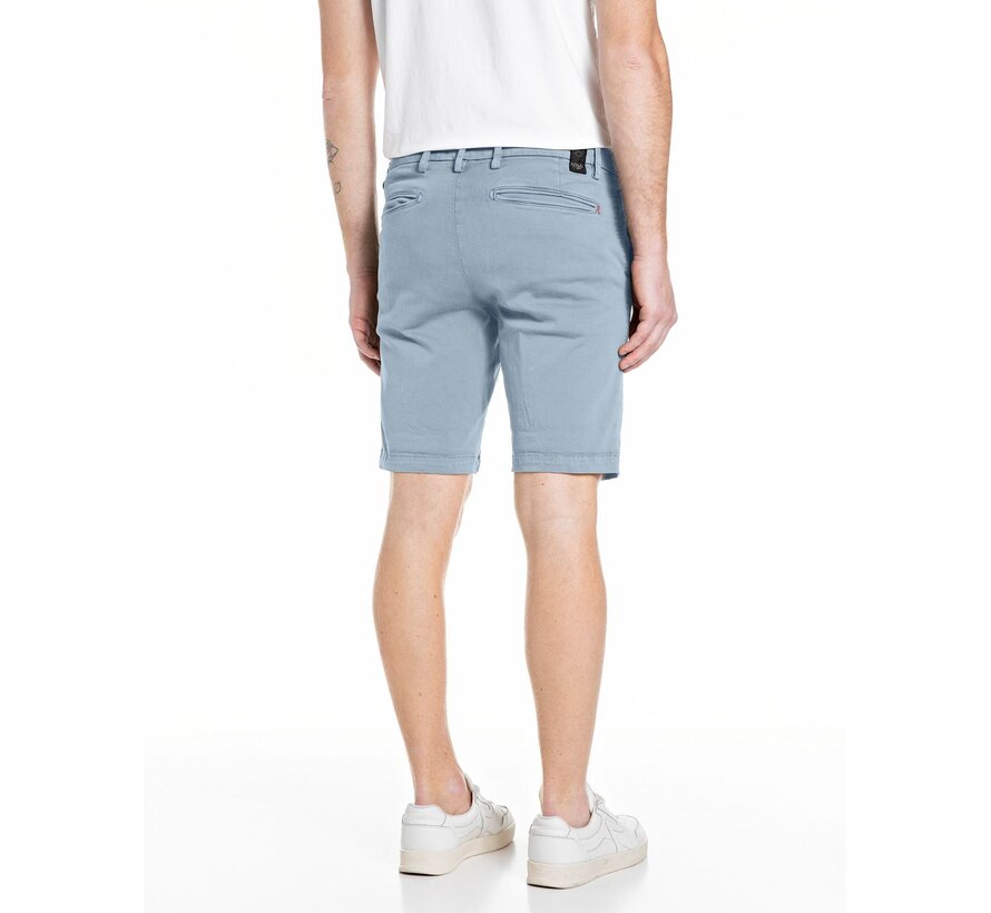Replay Hyperflex Jeans Short Benni Regular Fit Pewter Blue  (M9782E 8366197 - 211)