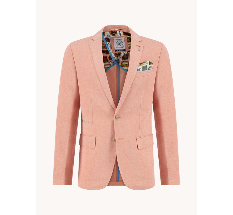 A Fish Named Fred Colbert Blazer Pique Orange (33.301 - 450)
