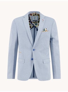 A Fish Named Fred A Fish Named Fred Colbert Blazer Pique Light Blue (33.301 - 610)