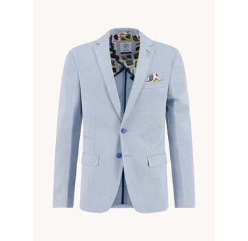 A Fish Named Fred A Fish Named Fred Colbert Blazer Pique Light Blue (33.301 - 610)