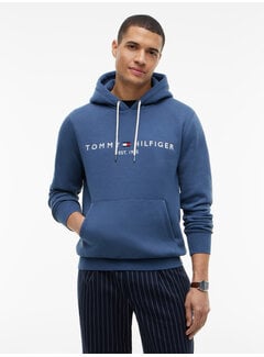 Tommy Hilfiger Tommy Hilfiger Hooded Sweater Tommy Logo Aegean Sea (MW0MW11599 - DBZ)