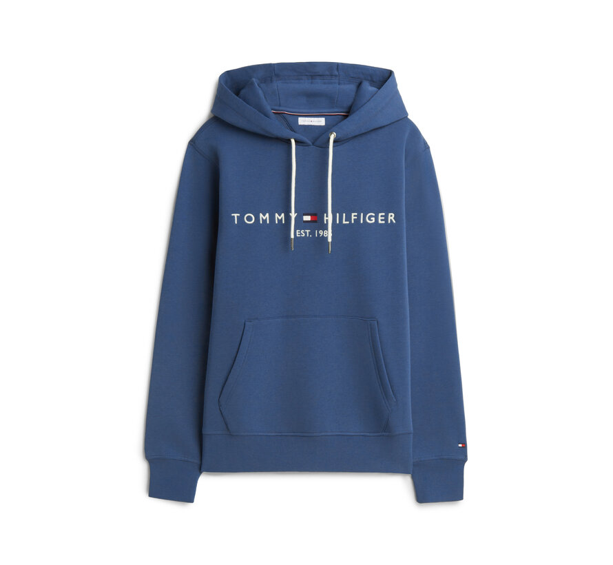 Tommy Hilfiger Hooded Sweater Tommy Logo Aegean Sea (MW0MW11599 - DBZ)